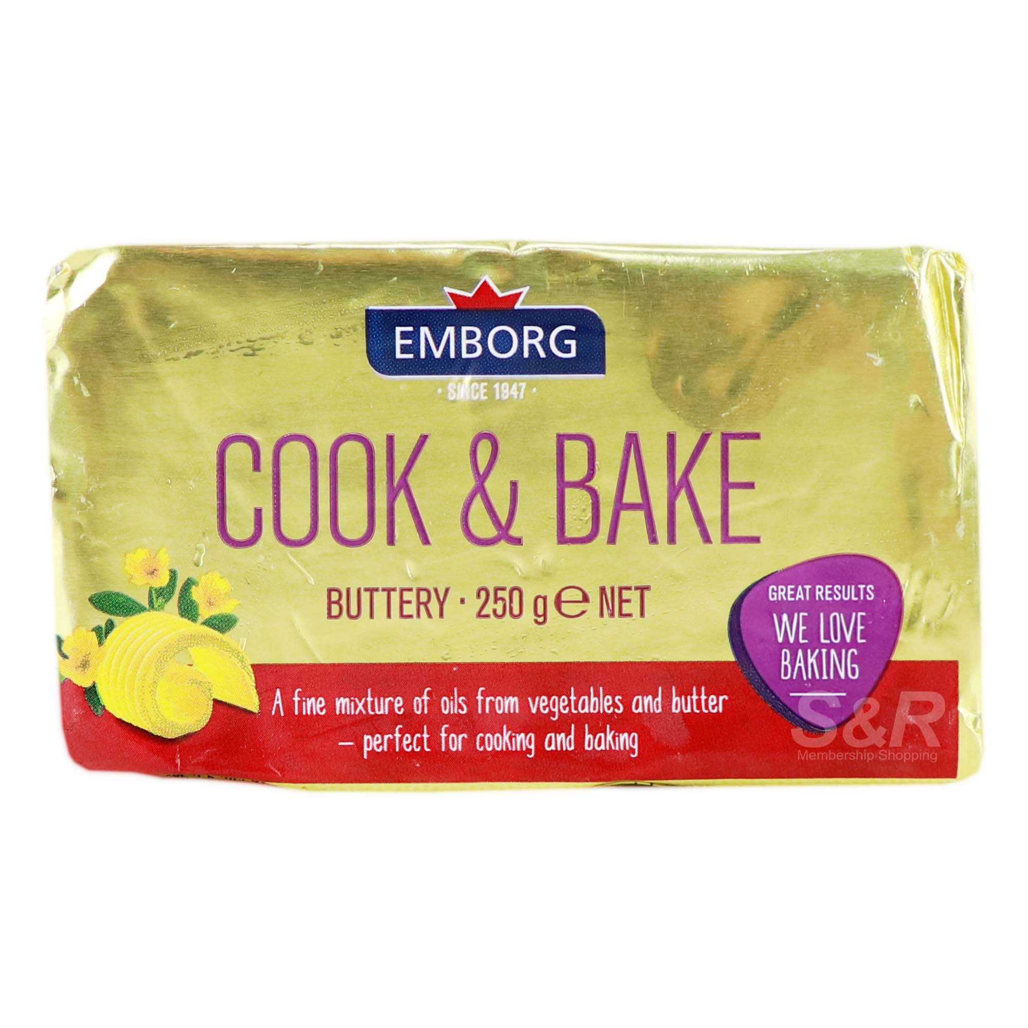Emborg Cook & Bakery Buttery 250g